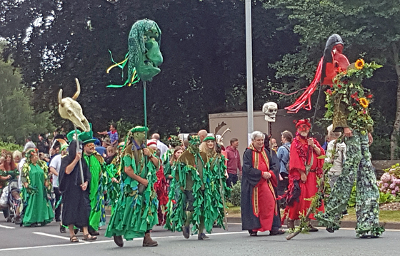 Green Man procession