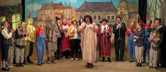 Final Curtain of Pilton Panto
