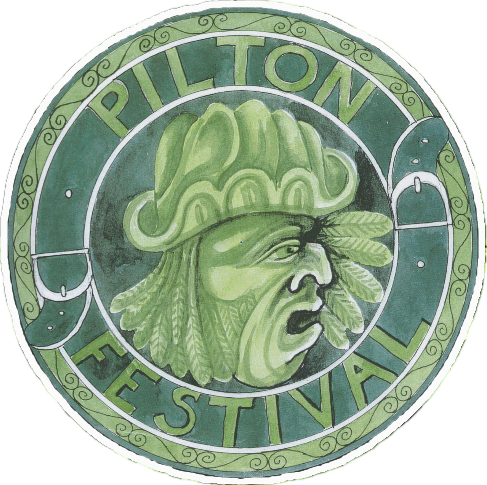 Pilton Festival Green Man Logo